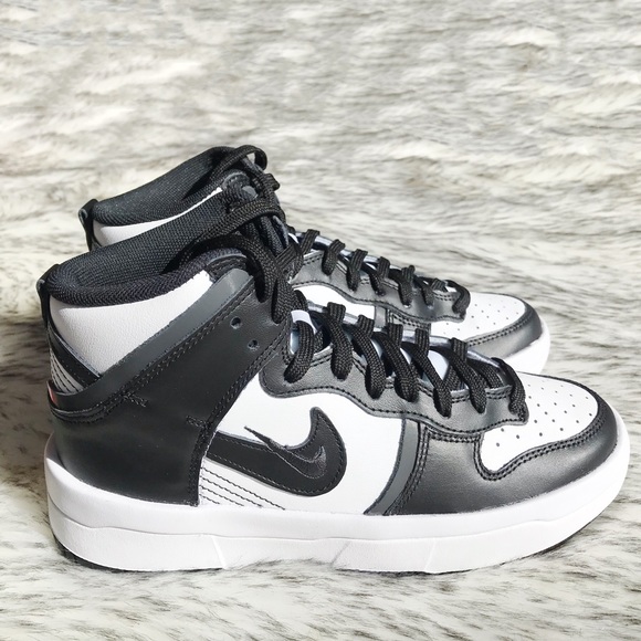 Women's Nike Dunk High Up "Panda" - Picture 6 of 11